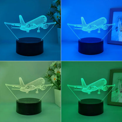 Dreamy Plane Night Light