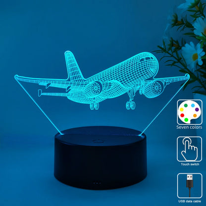 Dreamy Plane Night Light