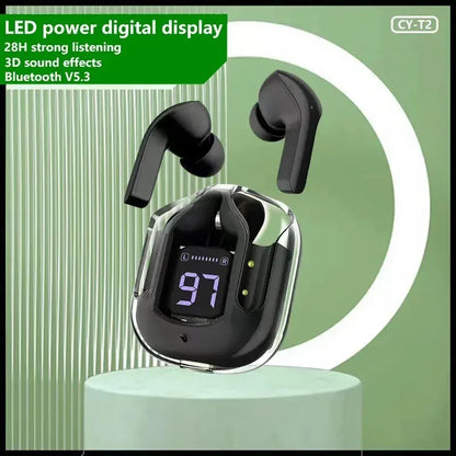 Crystal Clear Bluetooth Earbuds