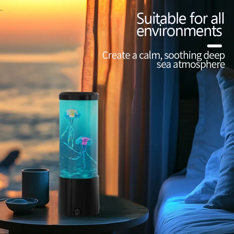 Colorful Jellyfish Night Light