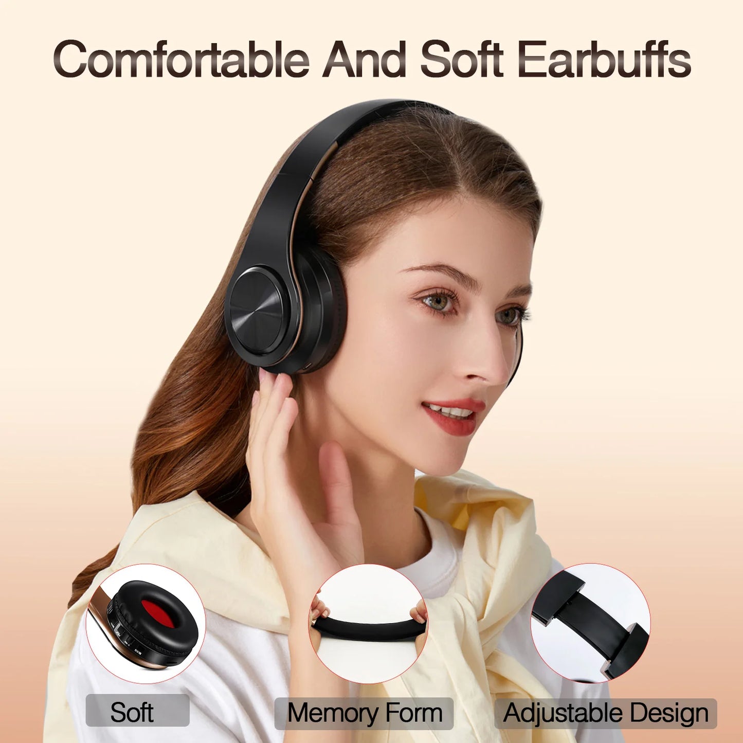 Bluetooth Comfort Headphones