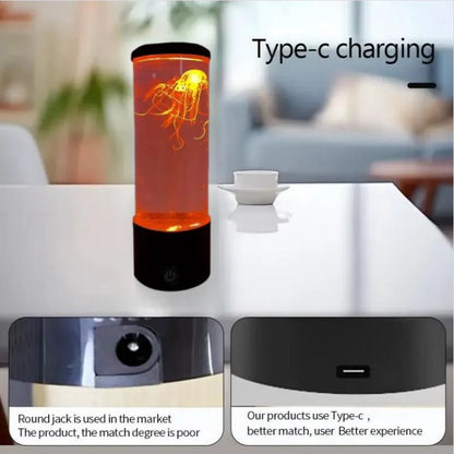 Colorful Jellyfish Night Light