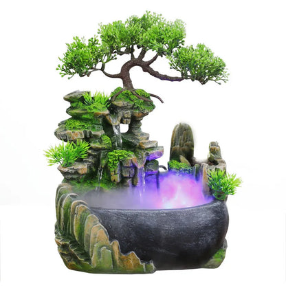 Magical LED Waterfall Fountain