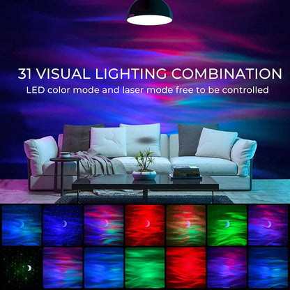 Aurora Magic Star Night Light