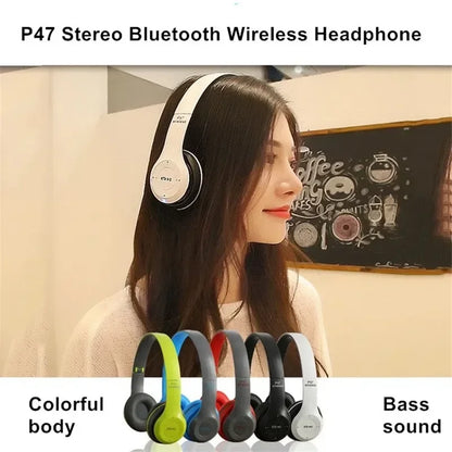 SonicWave Foldable Headphones