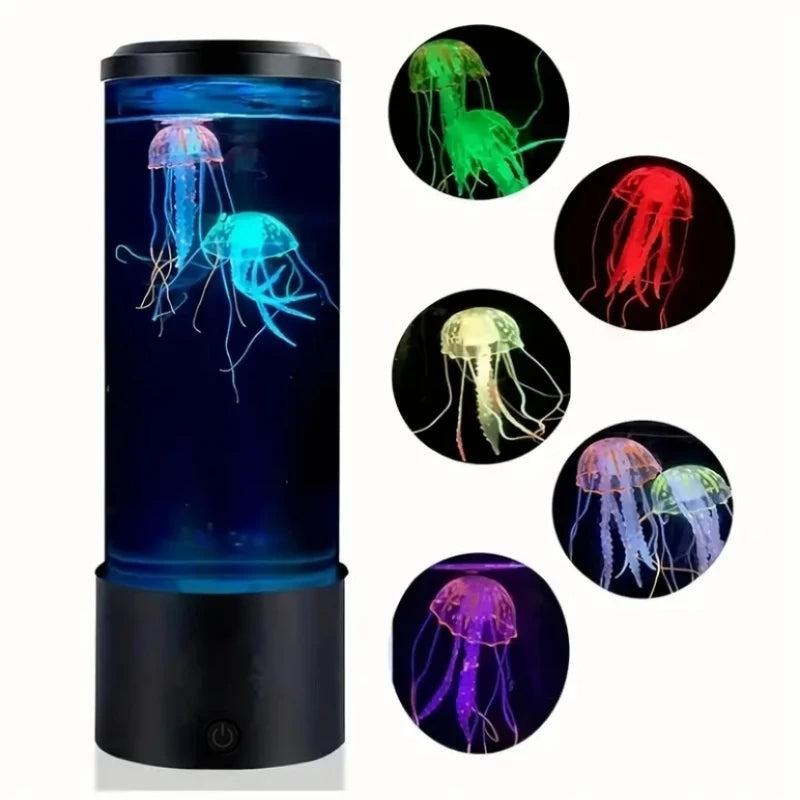 Colorful Jellyfish Night Light