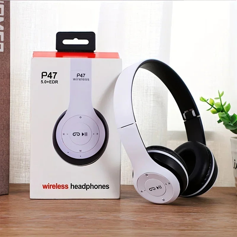SonicWave Foldable Headphones